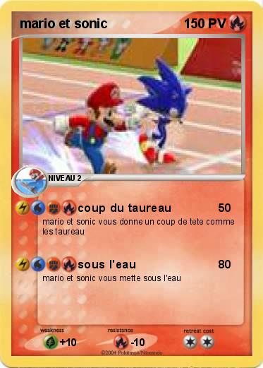 Pokemon mario et sonic