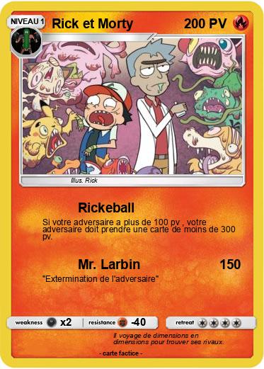 Pokemon Rick et Morty