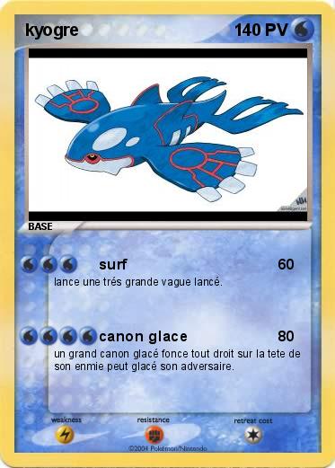 Pokemon kyogre