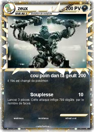 Pokemon zeux