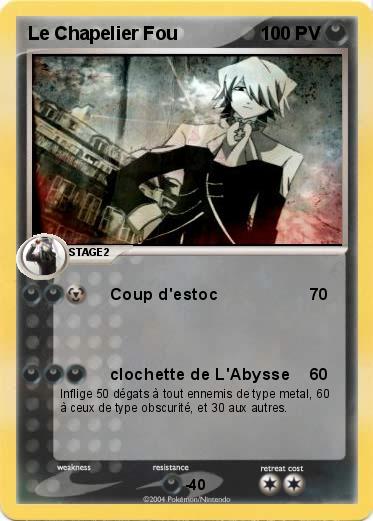 Pokemon Le Chapelier Fou