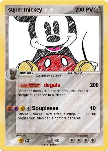 Pokemon super mickey