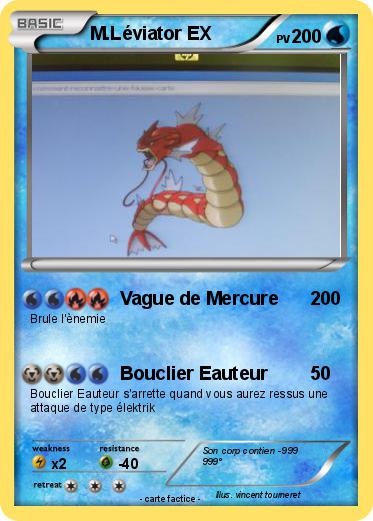 Pokemon M.Léviator EX