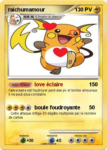Pokemon raichumamour