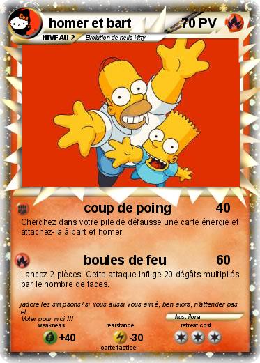 Pokemon homer et bart
