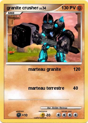 Pokemon granite crusher