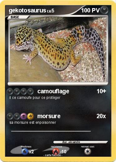 Pokemon gekotosaurus