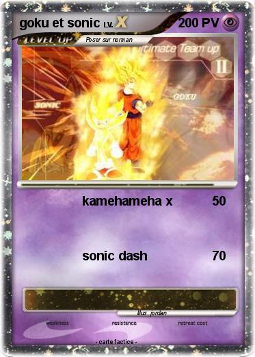 Pokemon goku et sonic