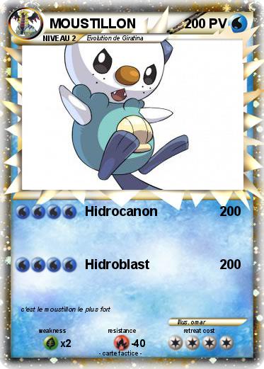 Pokemon MOUSTILLON