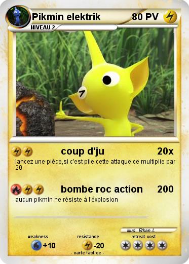 Pokemon Pikmin elektrik