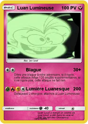 Pokemon Luan Lumineuse