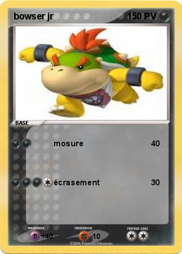 Pokemon bowser jr