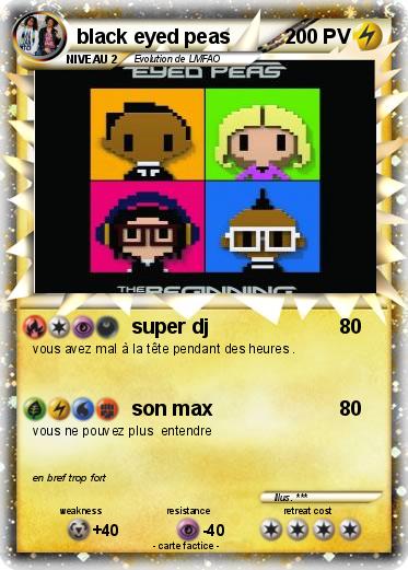 Pokemon black eyed peas