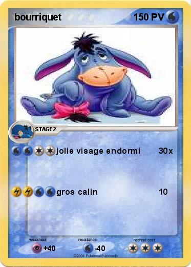 Pokemon bourriquet