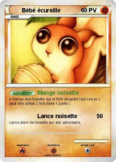 Pokemon Bébé écureille