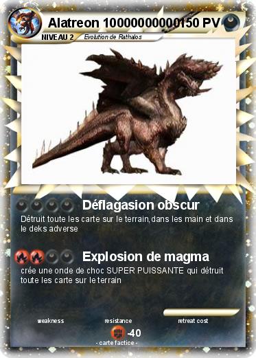 Pokemon Alatreon 10000000000
