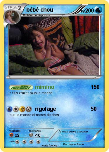 Pokemon bébé chou