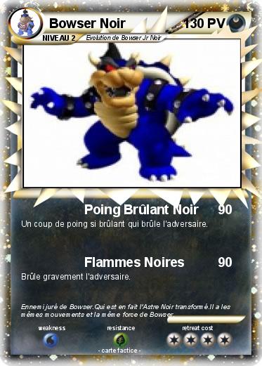 Pokemon Bowser Noir