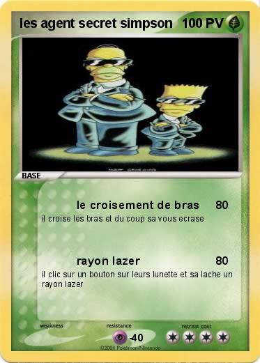Pokemon les agent secret simpson