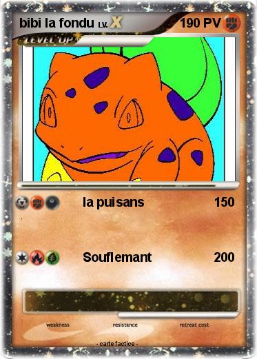 Pokemon bibi la fondu