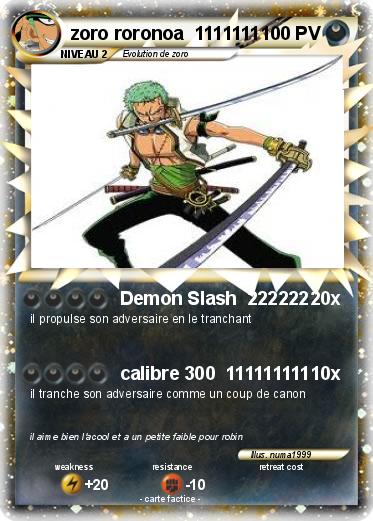 Pokemon zoro roronoa  1111111