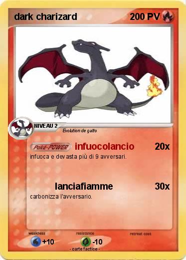 Pokemon dark charizard