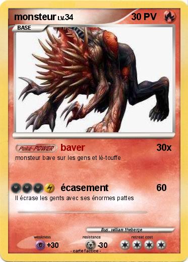 Pokemon monsteur