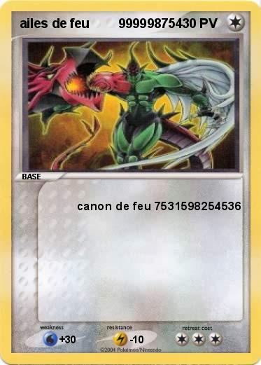 Pokemon ailes de feu        999998754