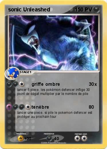 Pokemon sonic Unleashed