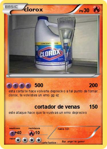 Pokemon clorox