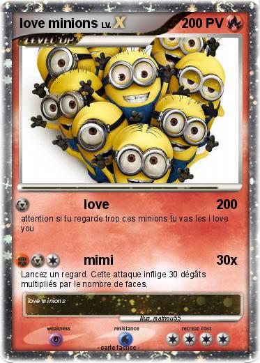 Pokemon love minions