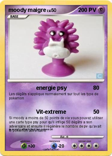 Pokemon moody maigre