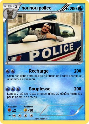 Pokemon nounou police