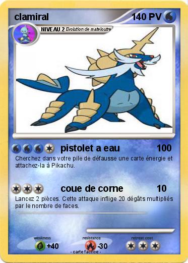 Pokemon clamiral