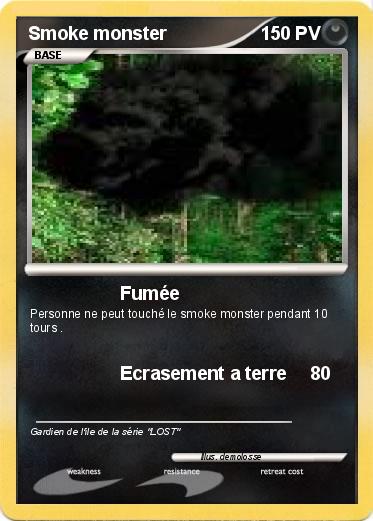 Pokemon Smoke monster