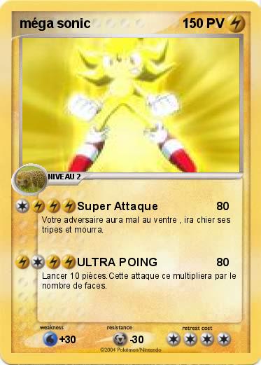 Pokemon méga sonic