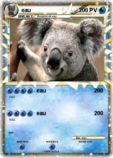 Pokemon eau