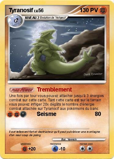 Pokemon Tyranosif