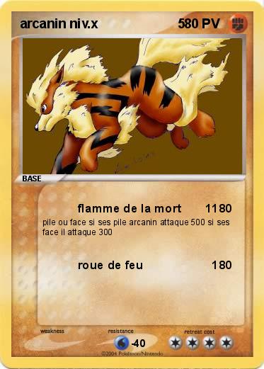 Pokemon arcanin niv.x                      5