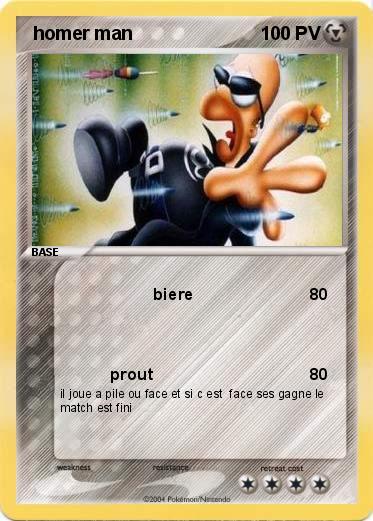 Pokemon  homer man                               