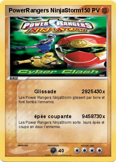 Pokemon PowerRangers NinjaStorm