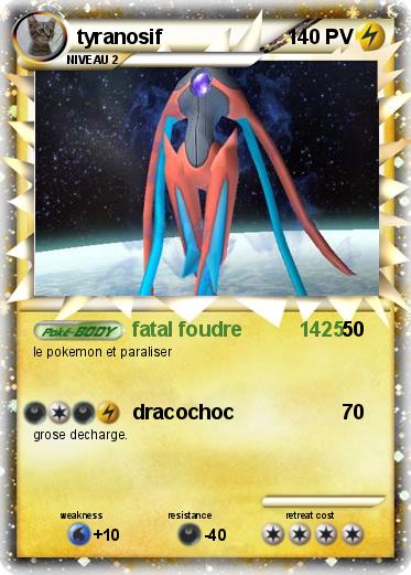 Pokemon tyranosif