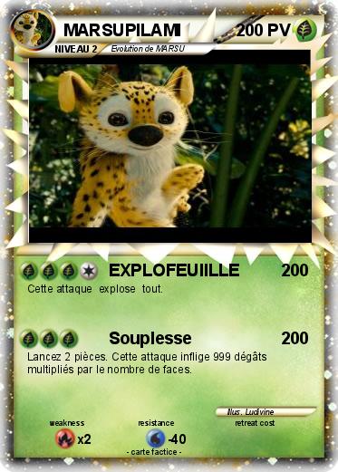 Pokemon MARSUPILAMI