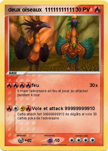 Pokemon deux oiseaux  11111111111