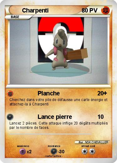 Pokemon Charpenti