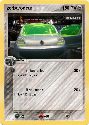 Pokemon zorbarodeur