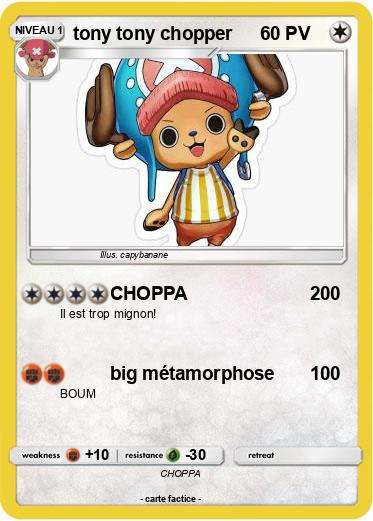 Pokemon tony tony chopper