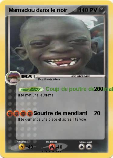 Pokemon Mamadou dans le noir