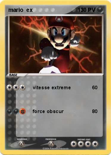 Pokemon mario  ex