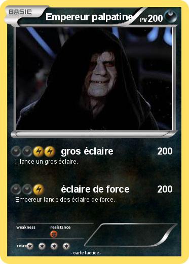 Pokemon Empereur palpatine